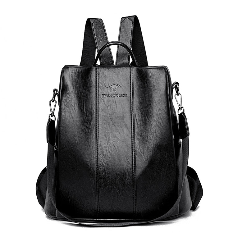 Mochila de Couro Feminina 2 em 1 - Image 6