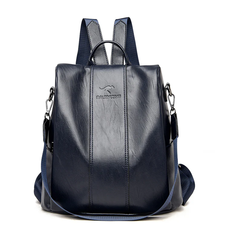 Mochila de Couro Feminina 2 em 1 - Image 7