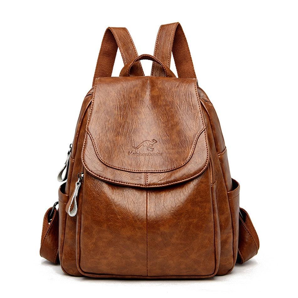 Mochila de Couro Feminina - Jasmim - Image 3
