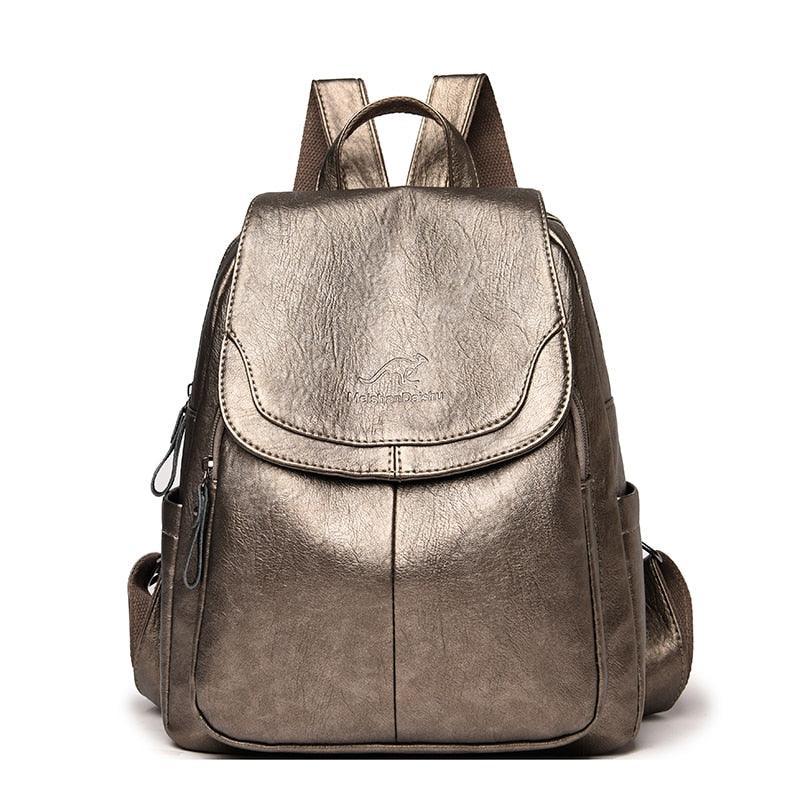 Mochila de Couro Feminina - Jasmim - Image 6