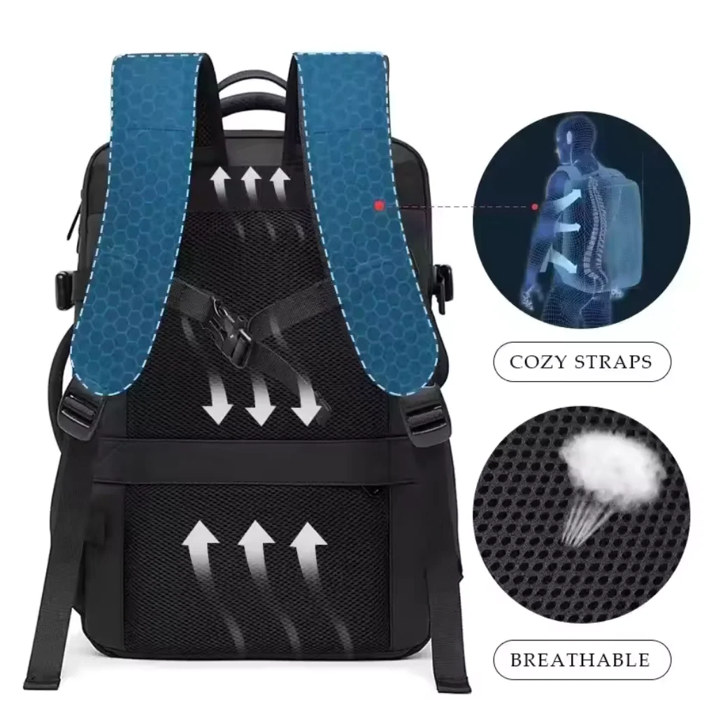 Mochila de Viagem Masculina Falcon - Image 7