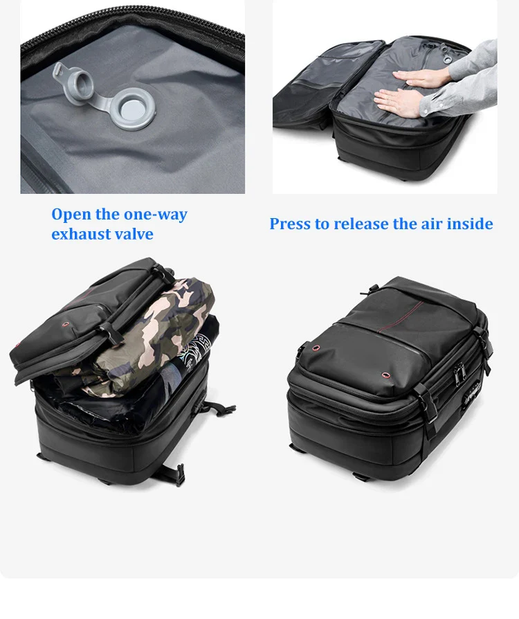 Mochila De Viagem Smart | AirCompress - Image 18