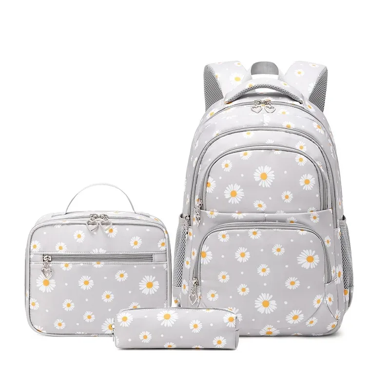 Mochila Escolar Grande + Lancheira e Bolsa de Lápis | Kit 3 Peças - Image 5
