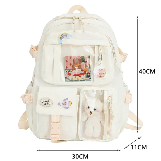 Mochila Escolar Infantil com Ursinho - Image 7