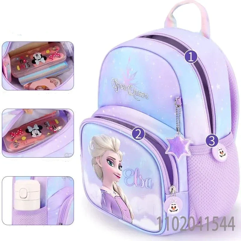 Mochila Escolar Infantil Frozen - Image 2