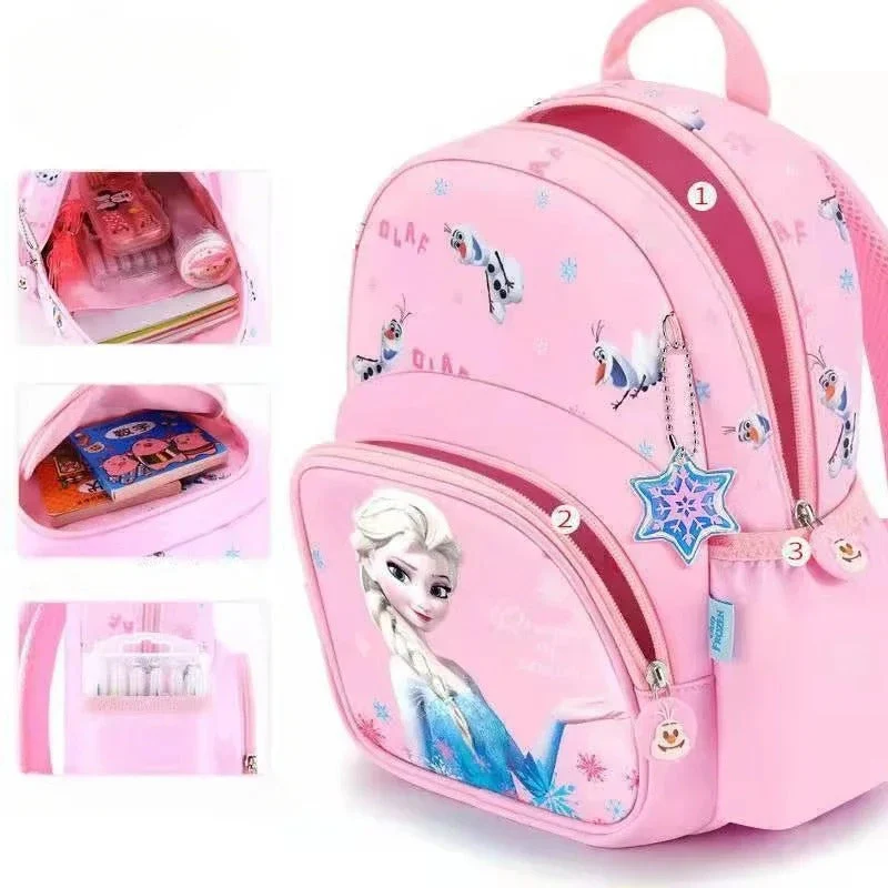 Mochila Escolar Infantil Frozen - Image 6