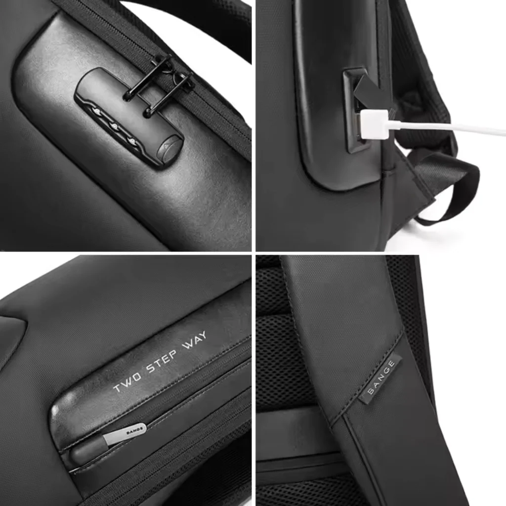 Mochila Executiva Anti Furto Bange - Image 5