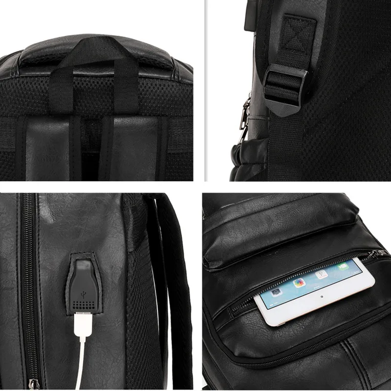 Mochila Executiva em Couro Cargo - Image 3