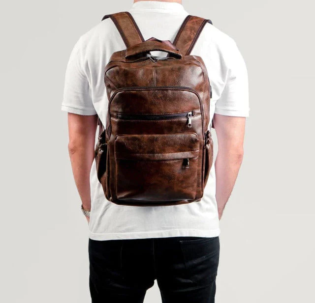 Mochila Executiva em Couro Cargo - Image 6