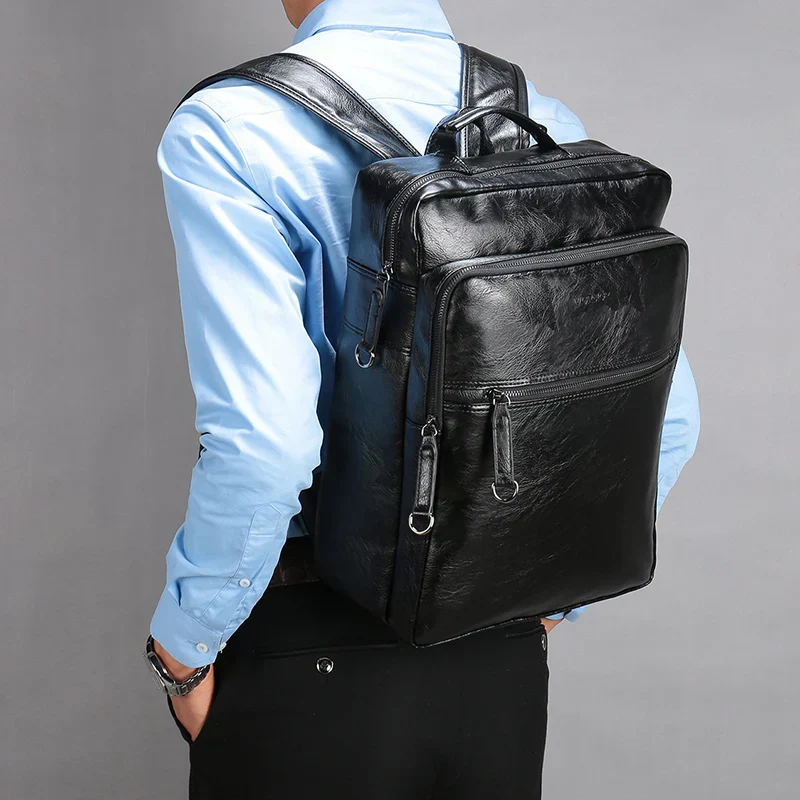 Mochila Executiva em Couro Leather - Image 2