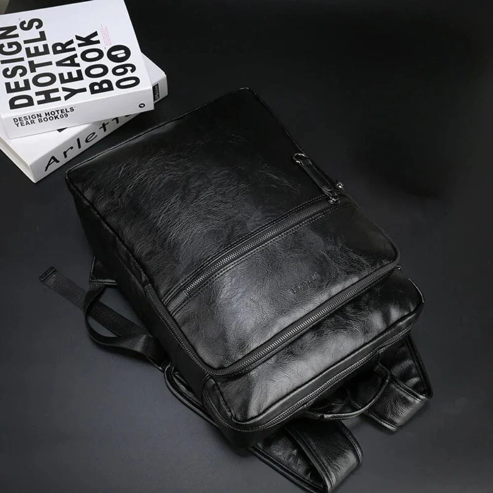 Mochila Executiva em Couro Leather - Image 5