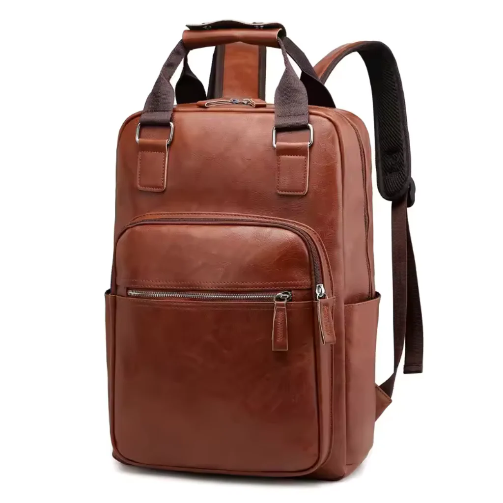 Mochila Executiva em Couro Oslo - Image 7
