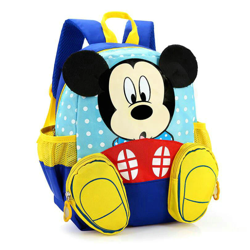 Mochila Infantil Escolar Mickey e Minnie - Image 8