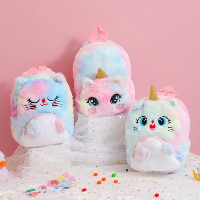 Mochila Infantil Gatinho de Pelúcia - Image 2
