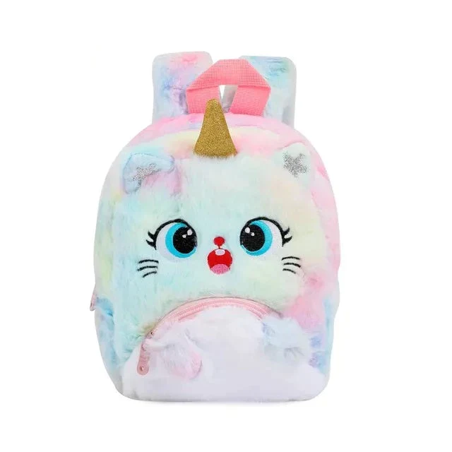 Mochila Infantil Gatinho de Pelúcia - Image 8
