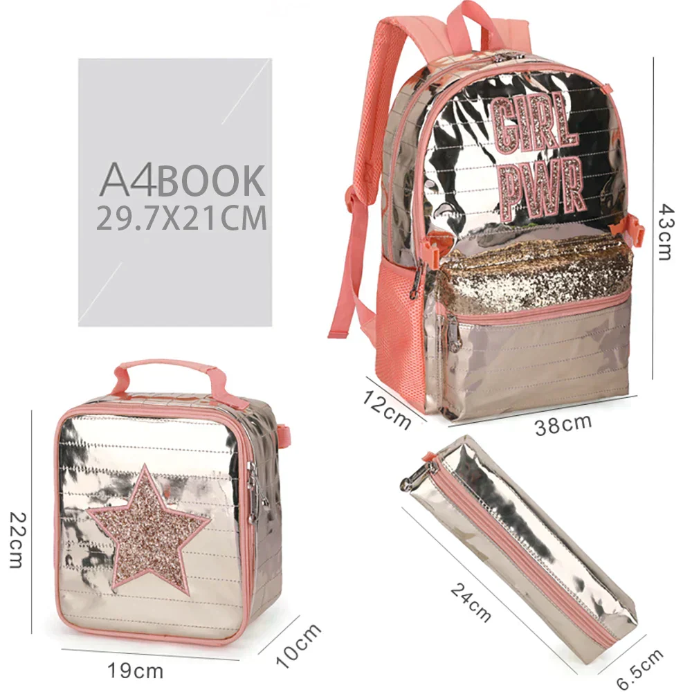 Mochila Infantil Girl Power Brilhante - Image 6