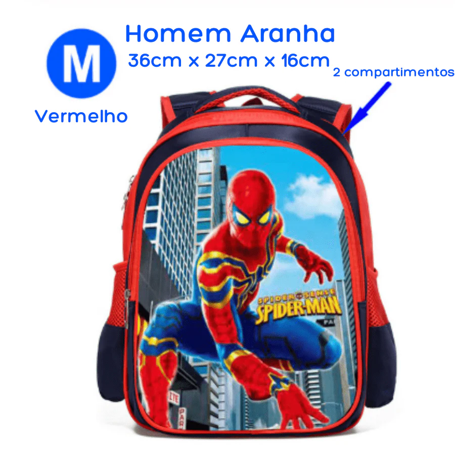Mochila Infantil Vingadores Heróis - Image 17