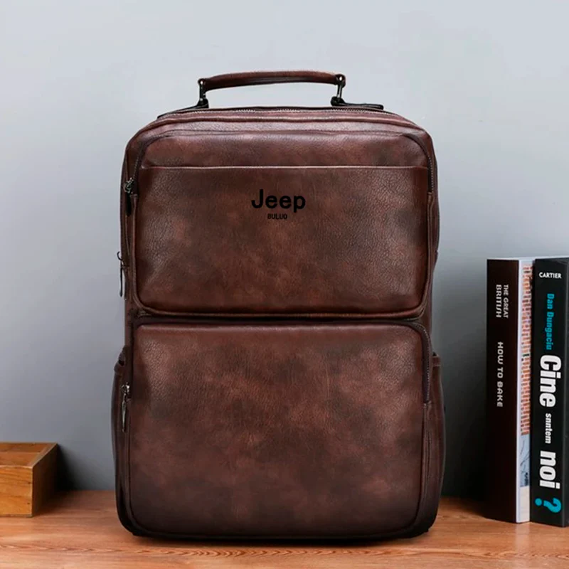 Mochila Jeep em Couro Nobre - Buluo Premium - Image 9