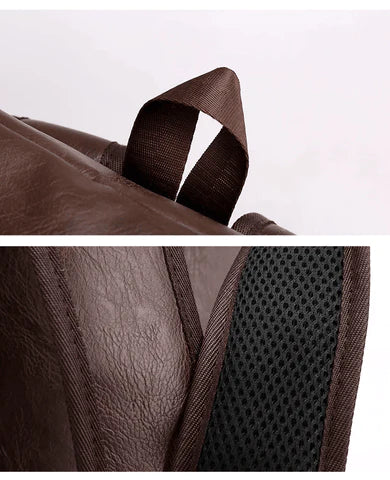 Mochila Masculina em Couro - Hermez Premium - Image 8
