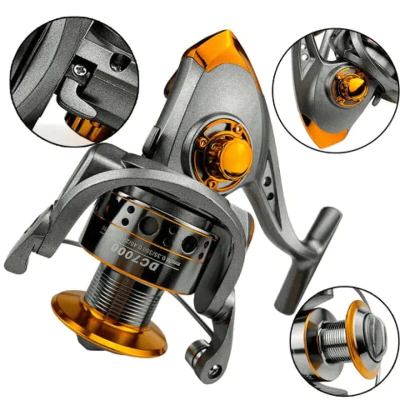 Molinete de Pesca Profissional Drag 12Kg e 13 Rolamentos - Image 3
