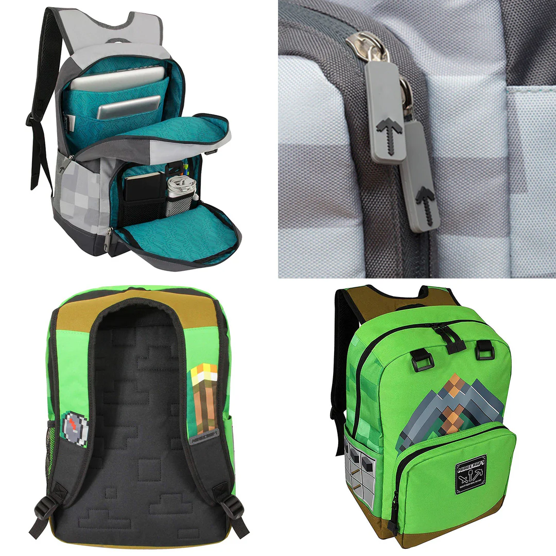 Mochila Escolar Minecraft - Image 4