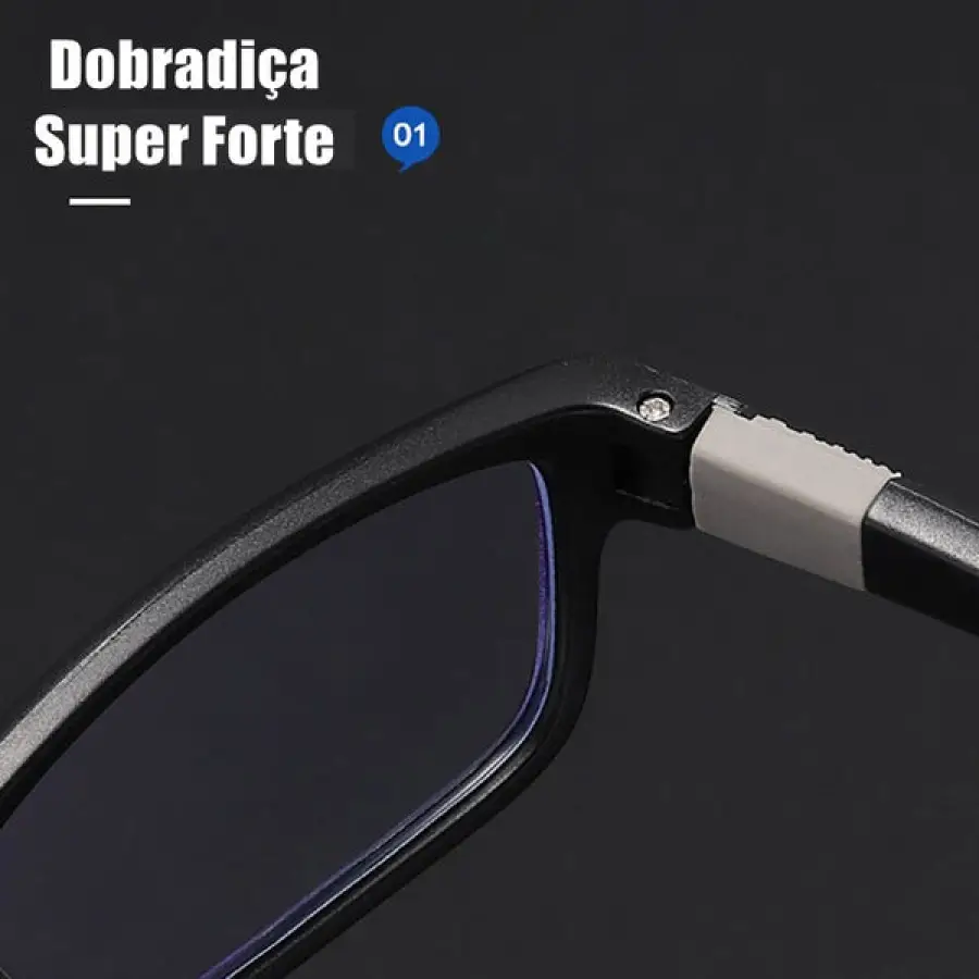 Óculos Inteligente Anti Luz Azul  - Compre 01 Leve 2 - Image 3