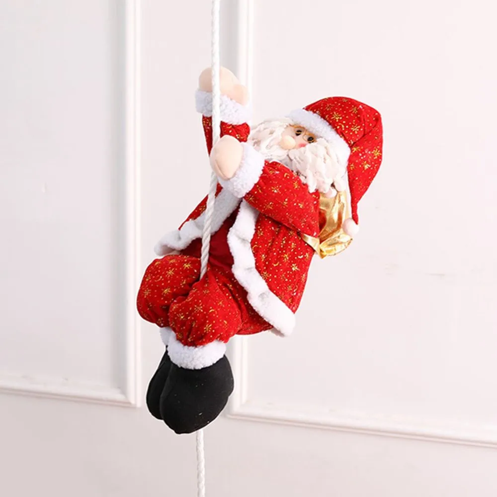 Papai Noel Escalando Decoração Natal - Image 2