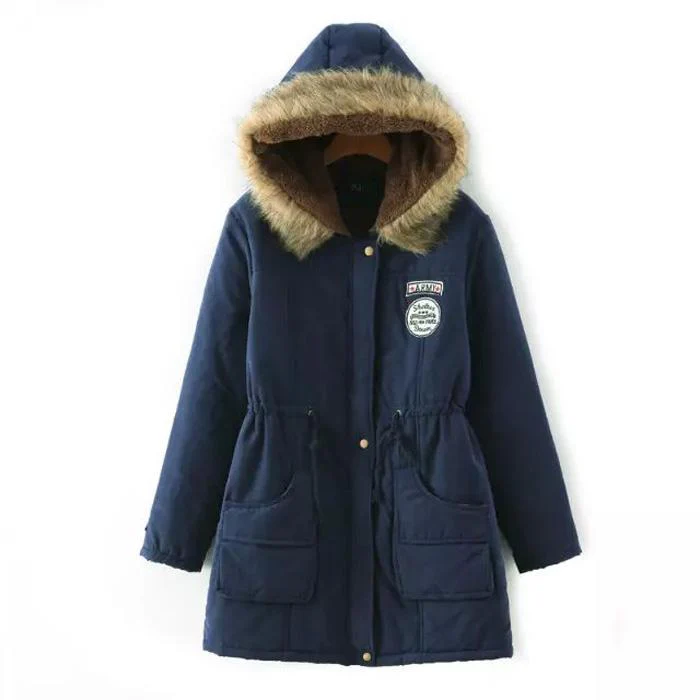 Parka Feminina Forrada com Pelo - Image 11