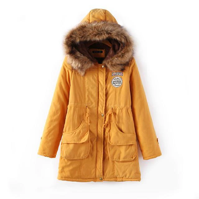 Parka Feminina Forrada com Pelo - Image 14
