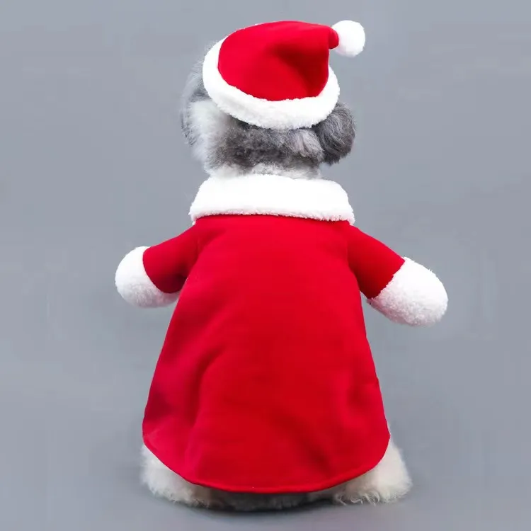 Roupa Natal para Animal de Estimação Papai Noel - Image 3