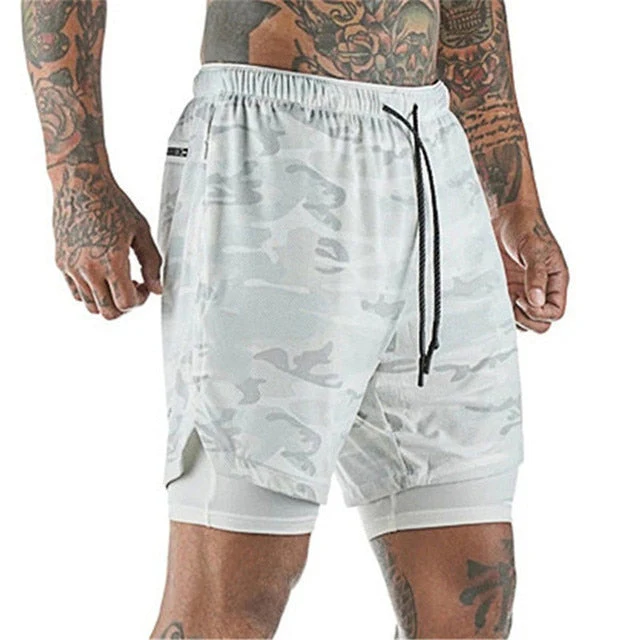 Shorts Dupla Camada com Bolso Interno | PowerFlex - Image 11