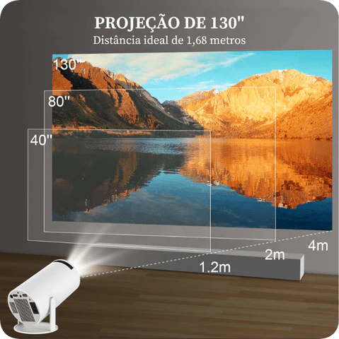 Projetor YG300 Portátil 4K - Image 6