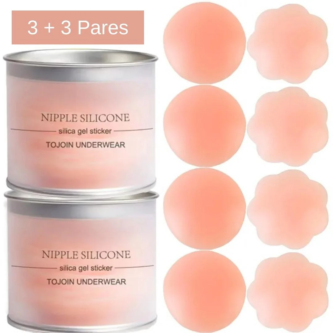 Protetor de Seio em Silicone - Compre 1 Kit (3 Pares) e leve 2 (6 Pares) - Image 3
