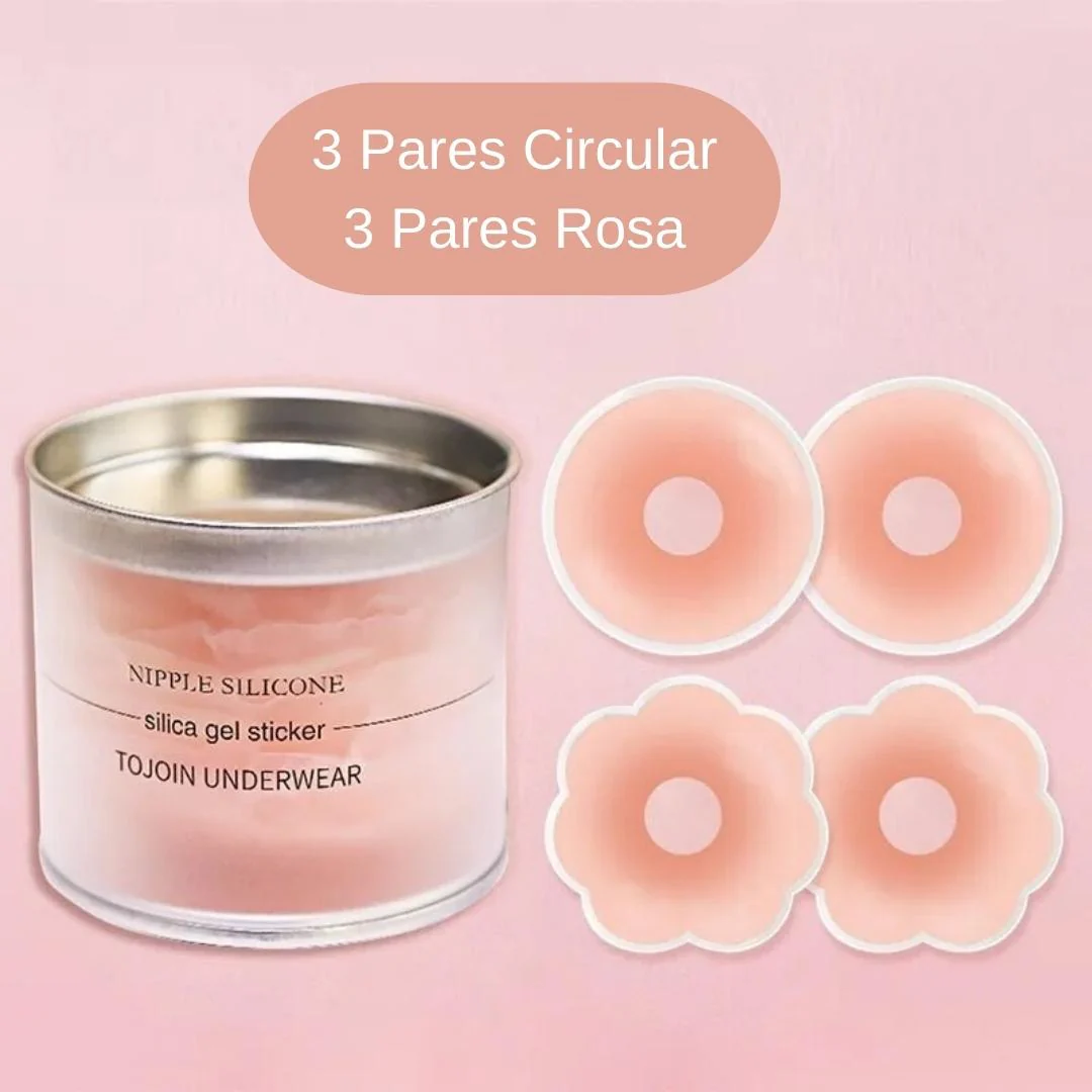 Protetor de Seio em Silicone - Compre 1 Kit (3 Pares) e leve 2 (6 Pares) - Image 7