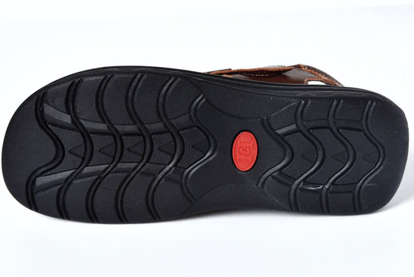 Sandália Masculina de Couro Genuíno - Leather Slip - Image 10