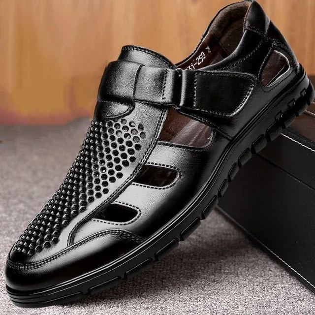 Sandália Masculina em Couro Nobre - Lewis Premium - Image 4