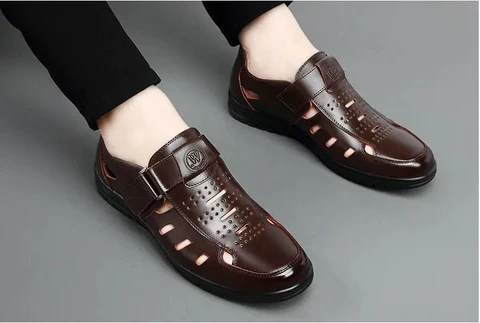 Sandália Masculina em Couro Nobre - Lewis Premium - Image 9