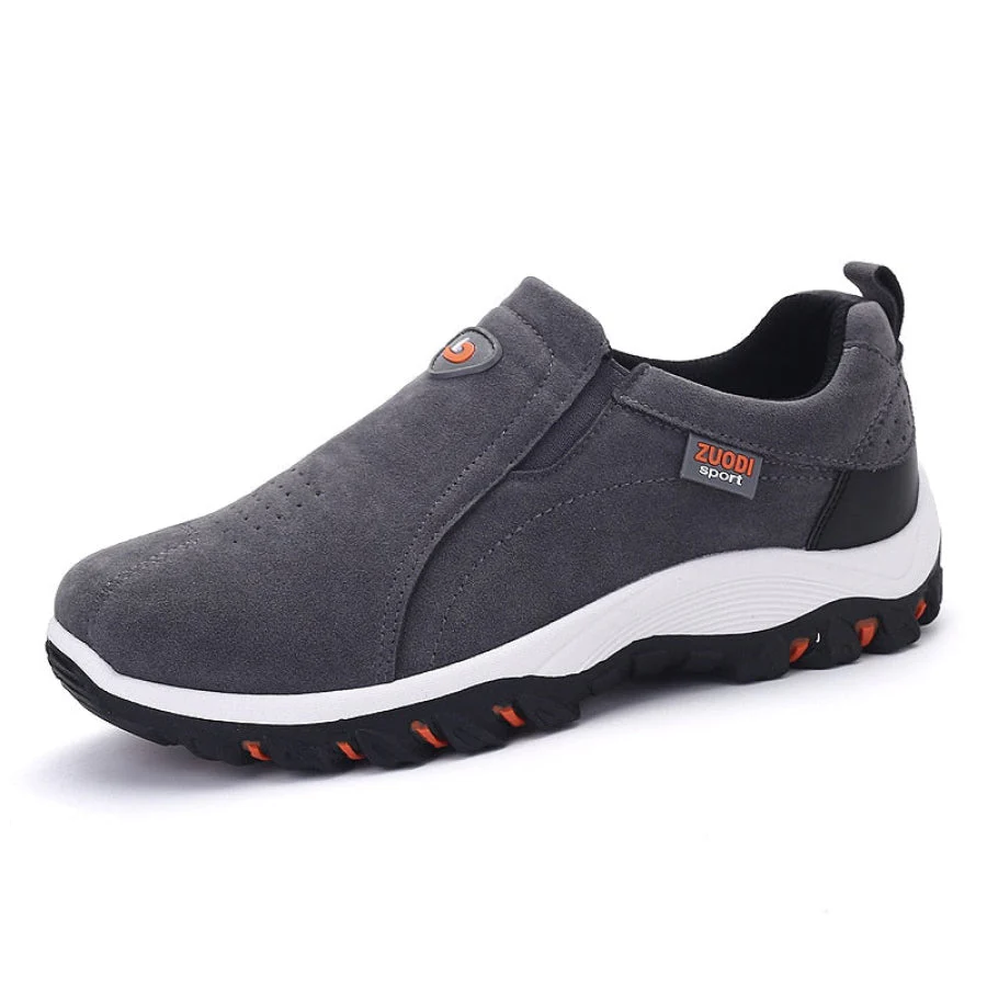 Sapato Masculino de Couro Nobuk Antiderrapante Casual - Image 3