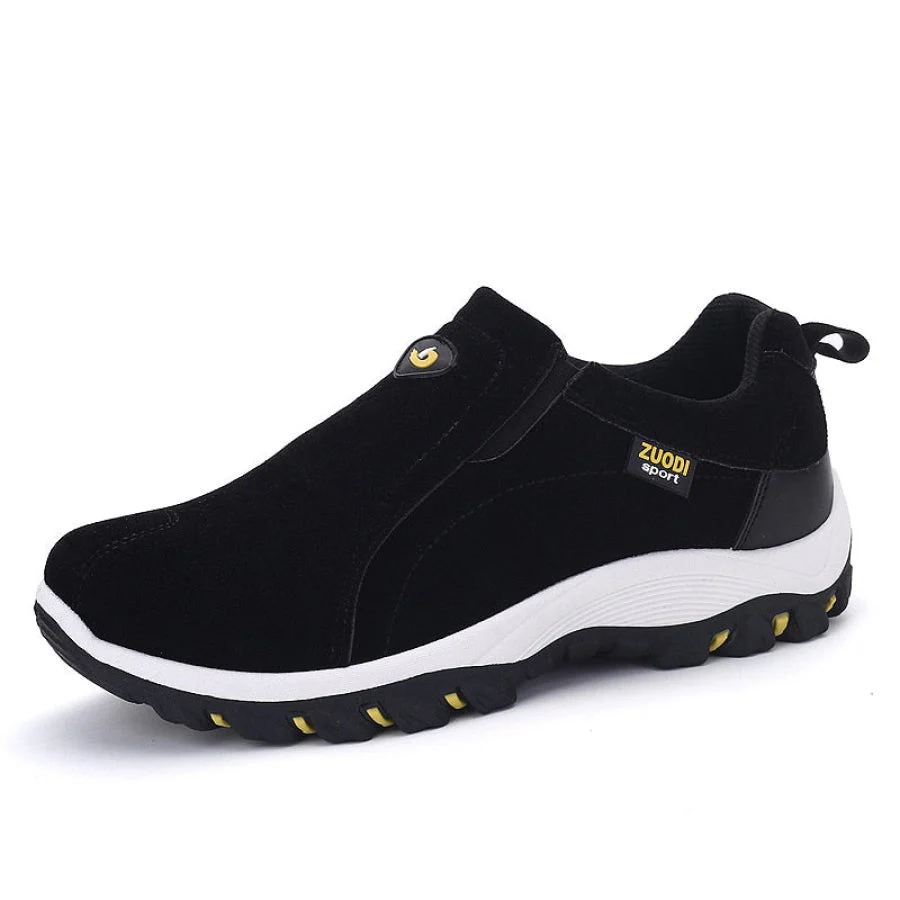 Sapato Masculino de Couro Nobuk Antiderrapante Casual - Image 9