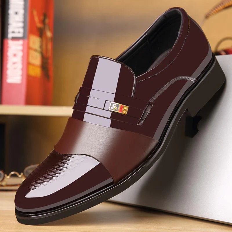 Sapato Social Couro Masculino Madri + Relógio Geneva (Brinde) - Image 6
