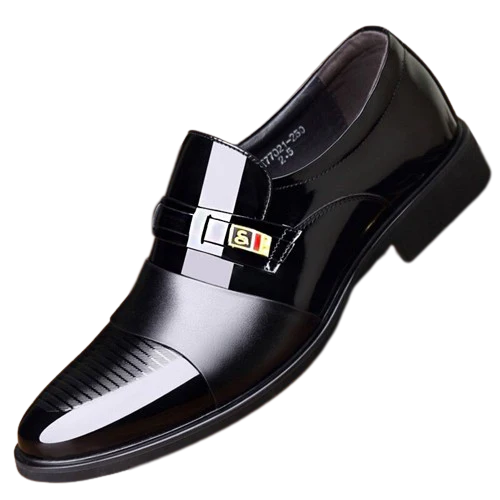 Sapato Social Couro Masculino Madri + Relógio Geneva (Brinde) - Image 9