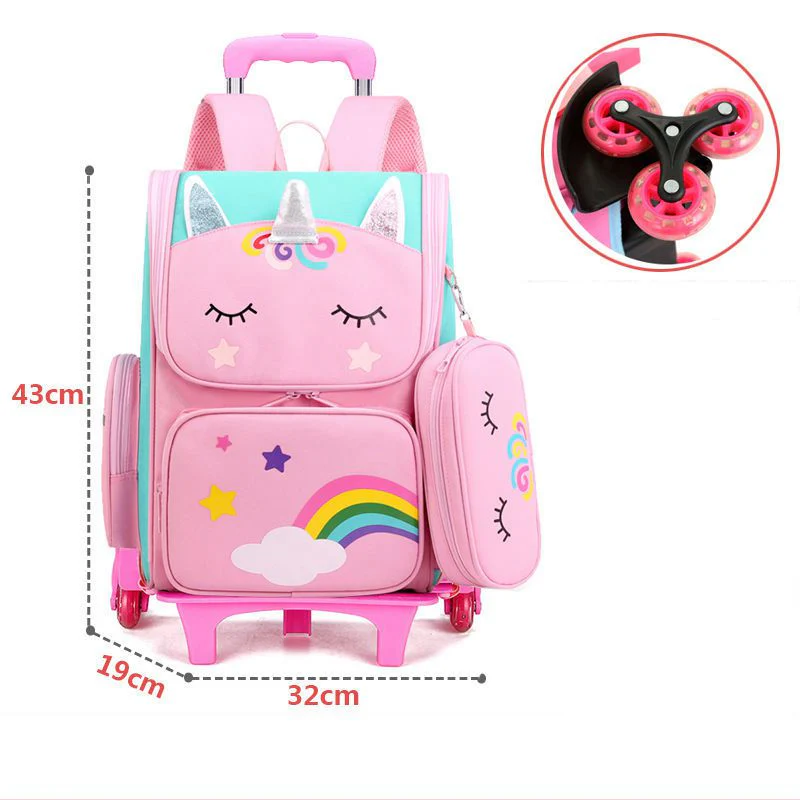Mochila Escolar de Rodinha Infantil - Image 11