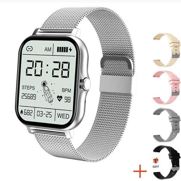 SmartWatch Multifuncional Premium e 4 Pulseiras Extras - Image 4