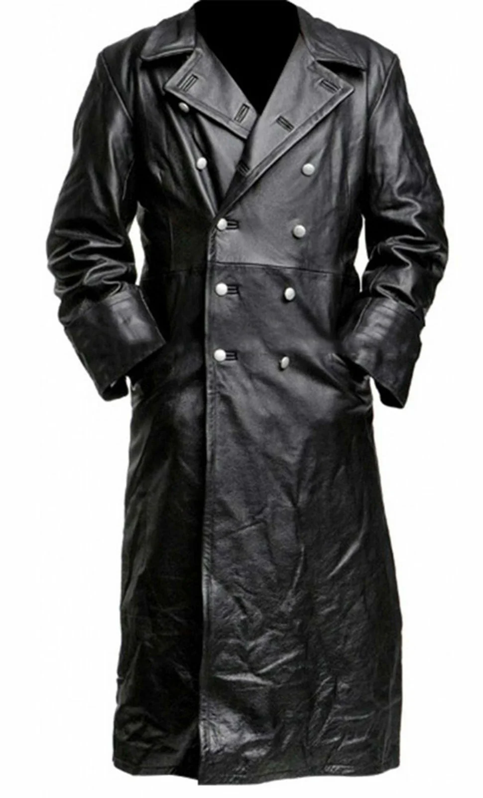 Sobretudo de Couro Masculino - Image 3