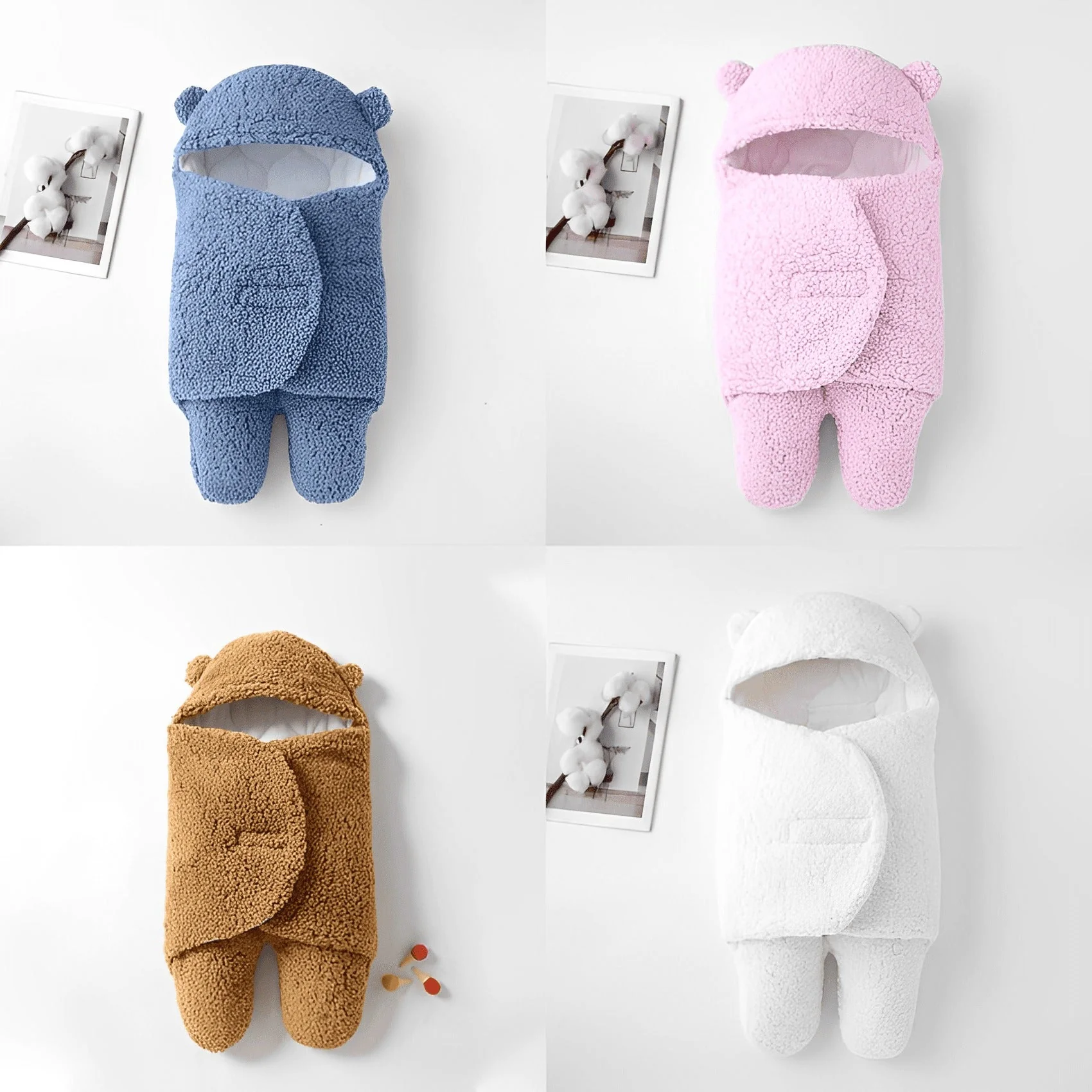 Cobertor de Bebe Saquinho de Dormir Ursinho Dorminhoco (0 a 9 meses) - ULTIMAS PEÇAS EM PROMOÇÃO DE INVERNO - Image 14