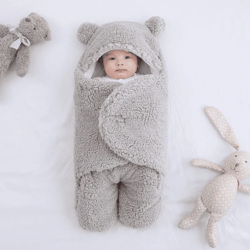 Cobertor de Bebe Saquinho de Dormir Ursinho Dorminhoco (0 a 9 meses) - ULTIMAS PEÇAS EM PROMOÇÃO DE INVERNO - Image 4