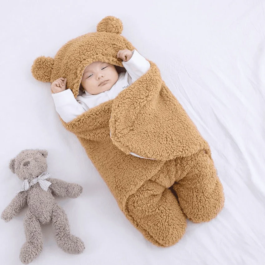 Cobertor de Bebe Saquinho de Dormir Ursinho Dorminhoco (0 a 9 meses) - ULTIMAS PEÇAS EM PROMOÇÃO DE INVERNO - Image 5