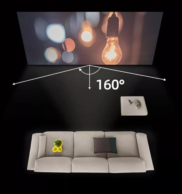 Tela de Projeção Premium 16:9, Full HD, 4K - 60 a 130 Polegadas - Image 2