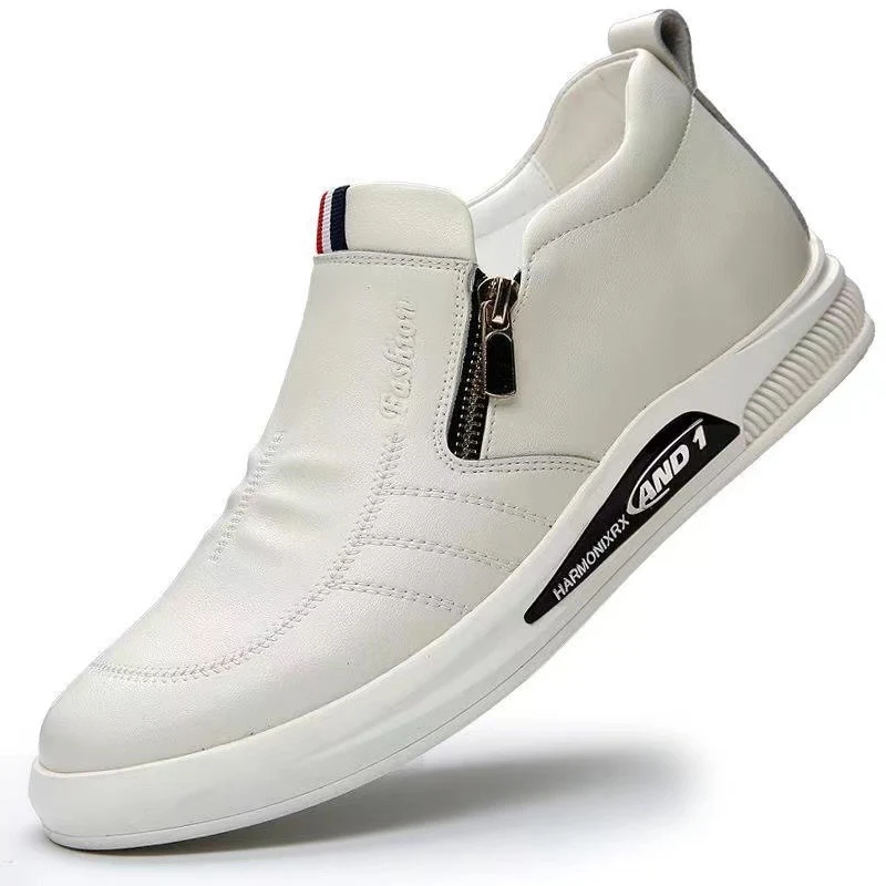 Tênis de Couro France Casual Masculino - Image 5