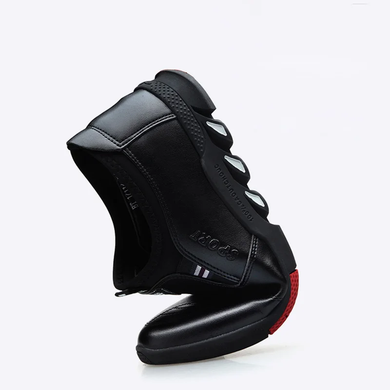 Tênis de Couro Masculino Shark + Relógio Geneva (Brinde) - Image 7